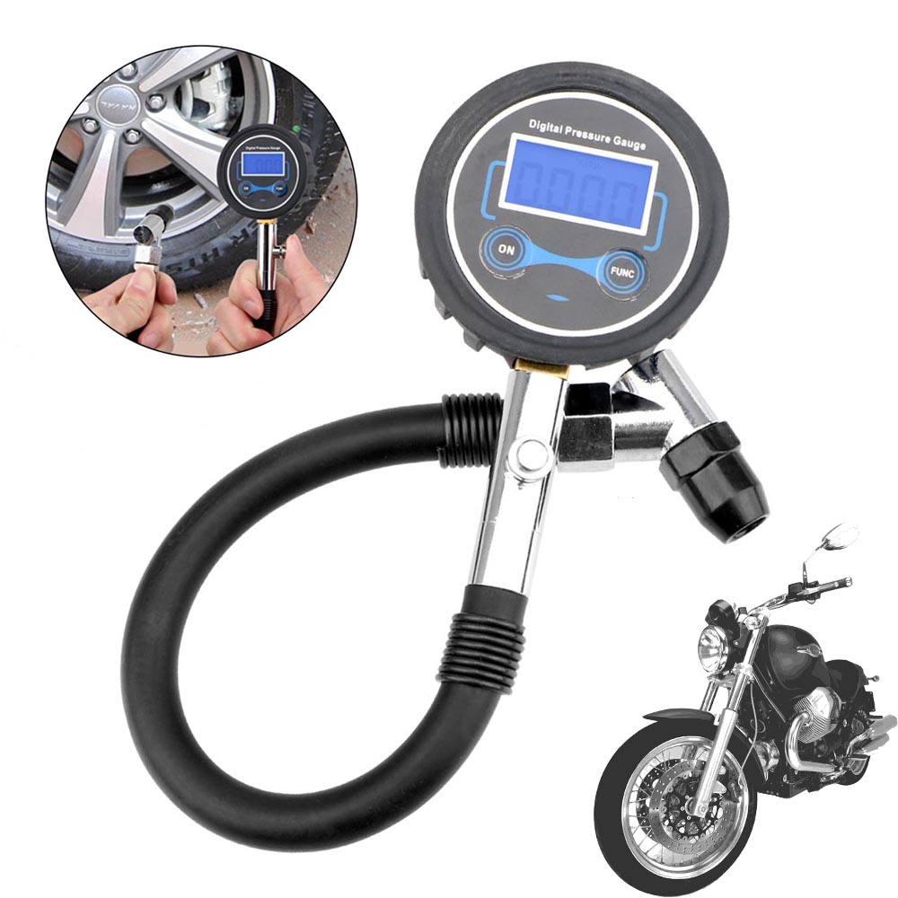 Electronics Quiz - Motocicleta Manômetro dos Pneus, Pneu Tester,