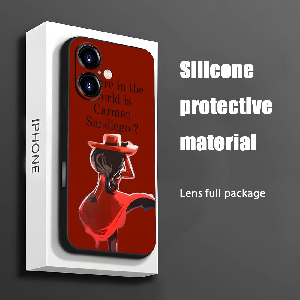 Apple Iphone 15 Pro Max - Carmen sandiego capa de telefone de