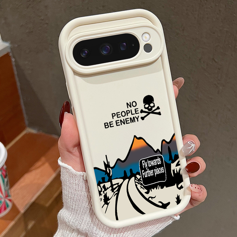 Google Pixel 9 Pro - Capa de Telefone com Padrão de