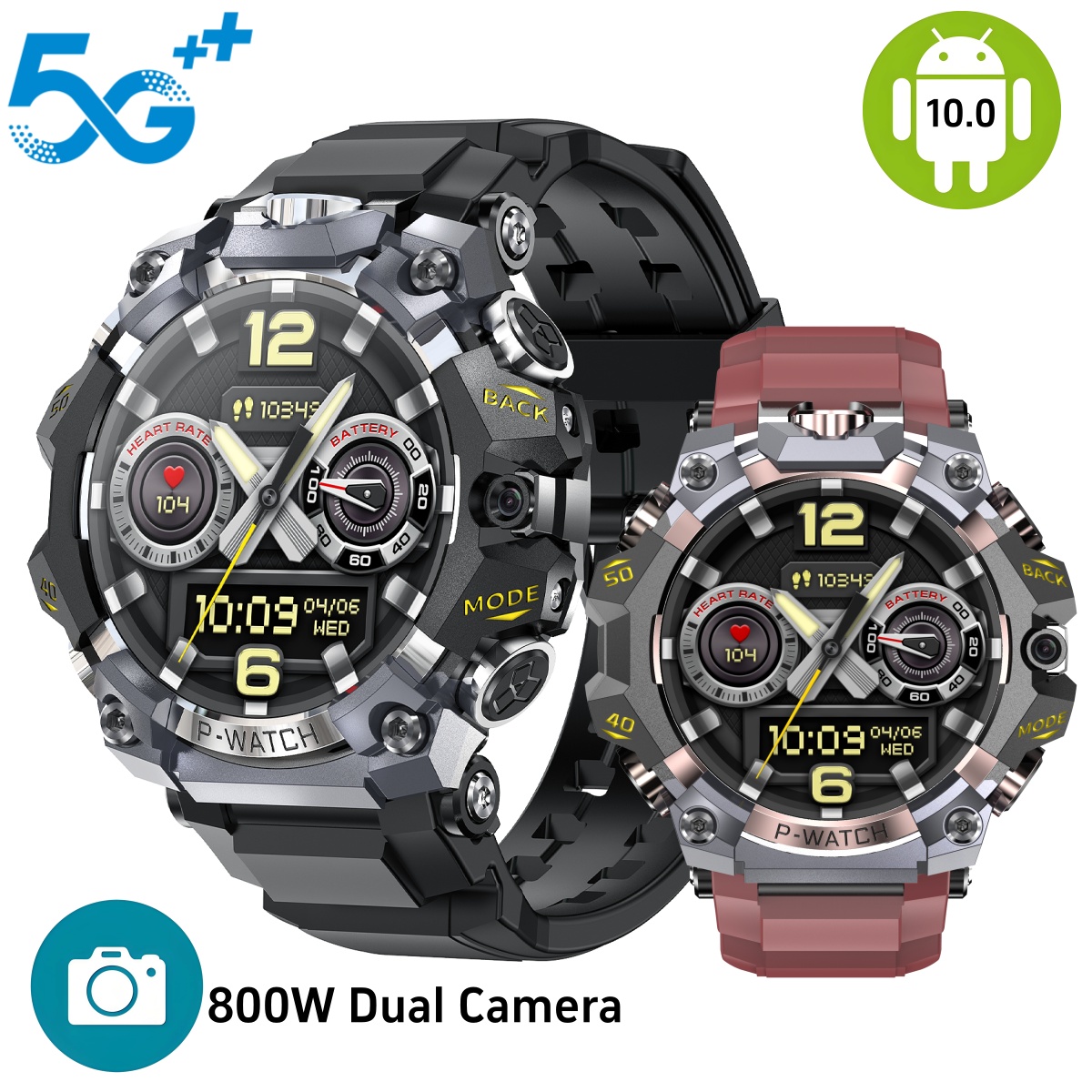 Smartwatch Q668 Android 10.0 1 - Electronics Quiz avaliação e preço