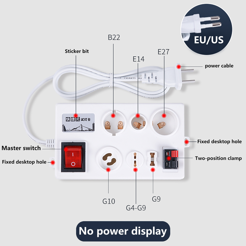 Testador de led para e27 b22 e - Electronics Quiz avaliação e preço